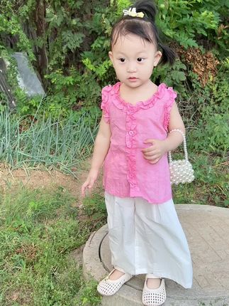 女儿这样穿真的太甜啦 #女童套装 #骗你生女儿 #萌娃穿搭