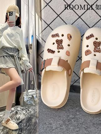 古希存洞洞鞋女款2025新款爆款防滑厚底拖鞋男女款外穿情侣洞洞鞋#洞洞鞋 #软底软面穿上超舒服 #夏季新款 #好穿又好搭 #好穿不累脚