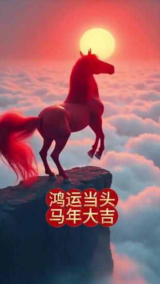 2026新年新气象、马到功成动态壁纸教程、一键制作#剪映 #马到成功见者好运 #动态壁纸 #手机锁屏