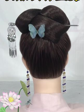#快速精致出行#中国🇨🇳风汉服#发形#隐形碎发炸毛#涨知识