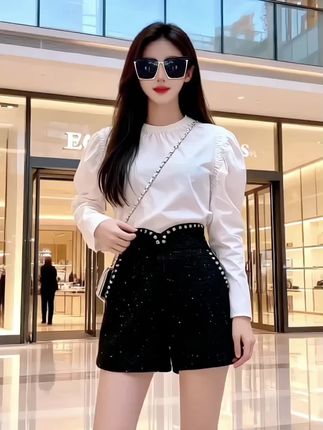#新中式穿搭成为中秋宠儿#鞠婧祎千金感小黑裙造型拿捏#跟着柳智敏学黑西装姐感穿搭#奔向户外穿搭要帅