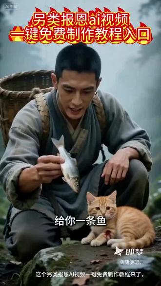 另类的报恩ai视频制作教程来了,学会的来做同款视频#即梦AI #AI分身戏精大赛 #我的AI分身杀疯了 #Seedance2.0 #梦到哪出演哪出