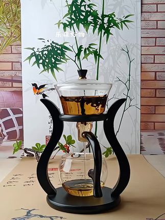 #玻璃茶具 #懒人泡茶器 #自动磁吸茶具 #原创视频 #轻奢简约 @DOU+小助手 @DOU+上热门