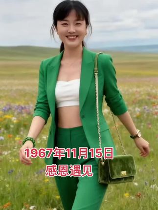 #1967年11月15日#秋季穿搭 #不惧时光优雅到老 !