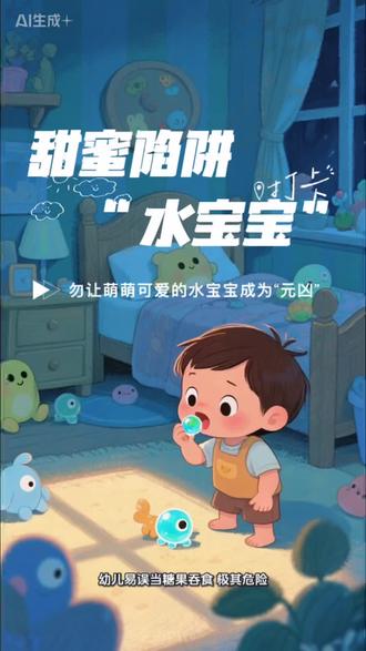 甜蜜陷阱“水宝宝” ——勿让水宝宝成为元凶#科普 #妇幼健康科普