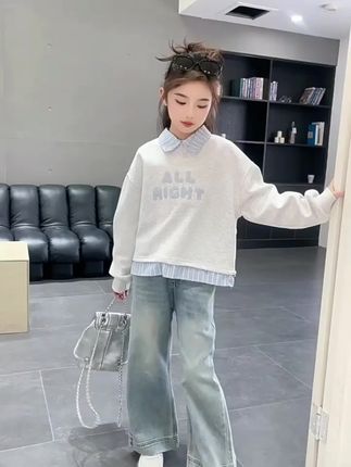 #童装 #春秋穿搭 #潮童穿搭 #女童穿搭 #休闲风