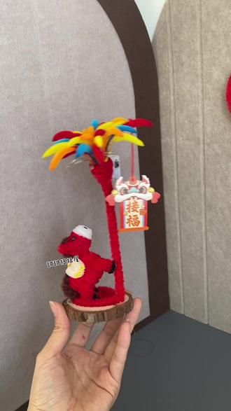 烟花小马摆台教程来了!送好友送家人祝他马年发发发!#我的手工作品 #手作diy #马 #扭扭棒 #教程