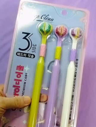 #韩国戴可三面牙刷#三面牙刷#牙刷推荐#牙齿清洁#软毛牙刷@DOU+小助手