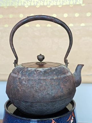 江户期宫崎寒雉作品 喜欢的点击左下角购物车#日本老铁壶 #高端茶具