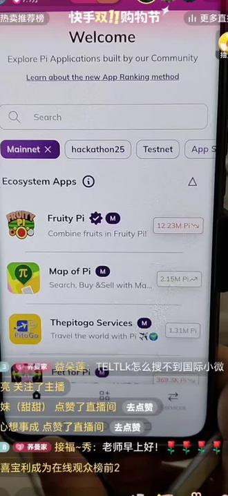 PI的生态测试网端口进入的实操