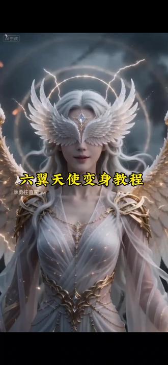 三秒教会你用即梦seedance2.0免费制作ai六翼天使变 天使翅膀ai制作教程ai变身女生 天使ai ai变身高燃 #即梦Ai#AI分身戏精大赛 #我的AI分身杀疯了 #我的AI幻想时刻