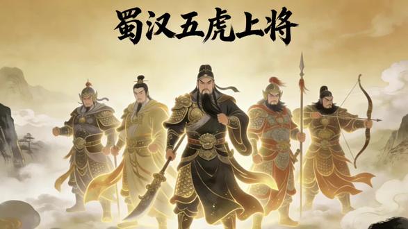 分分钟了解“蜀汉五虎上将”#历史#历史知识#涨知识#原创视频#豆包