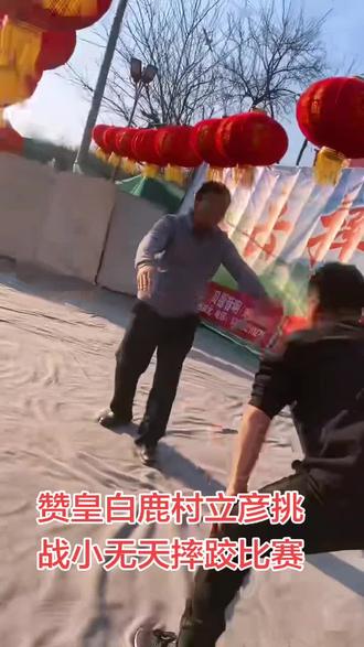 #摔跤狂热大赛 每天下午两点相约赞皇县土门乡马家庄村拳击摔跤大舞台比赛激烈火爆欢迎全县父老乡亲踊跃参加