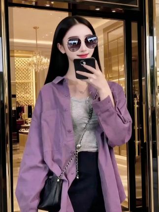 #简约穿搭 #春秋穿搭 #衬衫的多种穿法 #通勤搭配 #精致妈妈装