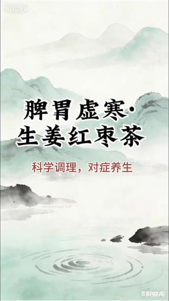 脾胃怕凉、手脚冰凉的朋友,试试生姜红枣茶。生姜温中止呕,红枣补中益气,温水冲泡,日常喝一碗,暖身又养脾,比乱吃补品更实在。#手脚冰凉#生姜红枣茶#内调外养#养生小知识#养生国学