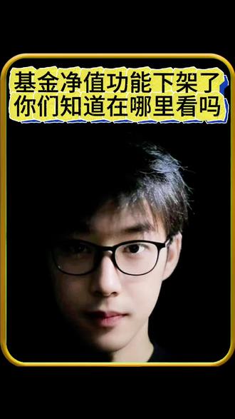 基金净值功能下架,你们都是在哪里看的基金净值呀?#基金#基金净值