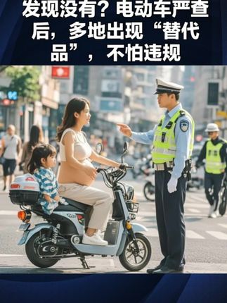 发现没有?电动车严查后,多地出现“替代品”,不怕违规 #电动车 #交通安全 #交通