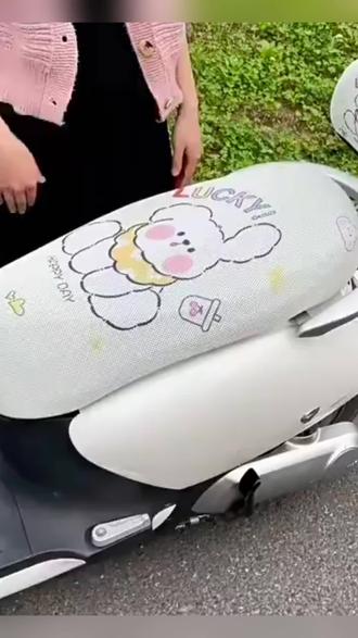 电动车坐垫套防晒透气隔热夏季踏板电瓶车座套雅迪爱玛台铃座鞍套 #电动车坐垫 #防晒透气隔热电动车坐垫 #电瓶车座套 #好物推荐