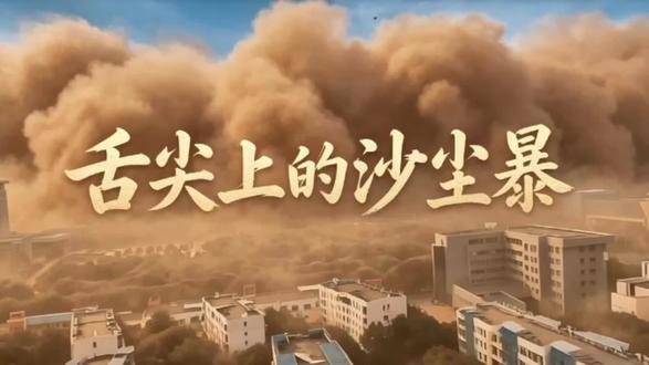 沙尘,我只吸石河子的 #沙尘暴震撼壮观场面 #石河子 #沙尘暴 #记录真实生活