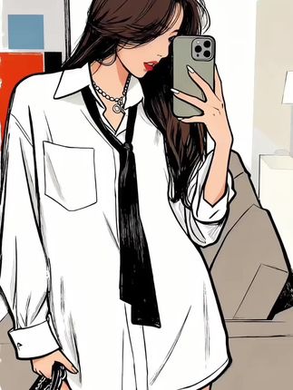 #ootd穿搭 #对镜拍#该死的镜头感
