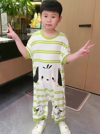 宝贝的夏季睡衣来啦#夏季穿搭#高品质童装#睡衣家居服#夏季新款#睡衣