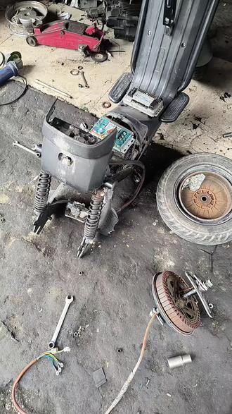 奇迹牛后续😂#维修实例 #摩托车电动车维修 #维修日常记录分享 #修车那点事 #维修分享