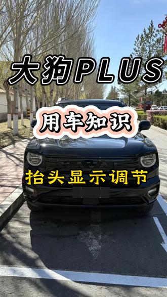 抬头显示如何更清晰 开哈弗 大狗或大狗Plus的车友们,别人的抬头显示特别的清晰,而且信息也很多,可你的只有一个迈速显示,今天一条视频教会你如何调节抬头显示
#哈弗大狗#大狗PLUS #抬头显示 #用车知识