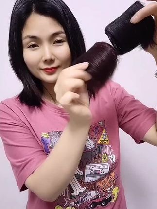 #假发 #垫发片 @DOU+小助手