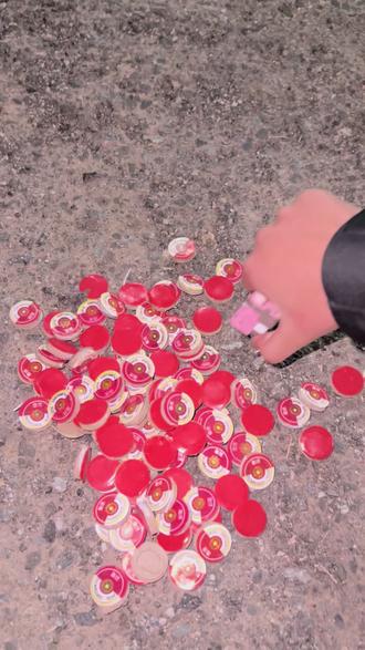 彩菊一转 烦脑全散#彩菊旋转烟花