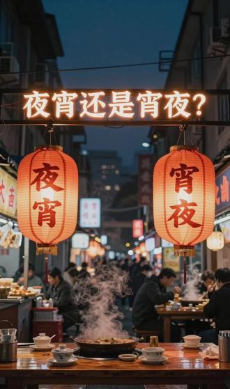 今天你要吃夜宵,还是食宵夜?#美食 #深夜食堂 #地方美食