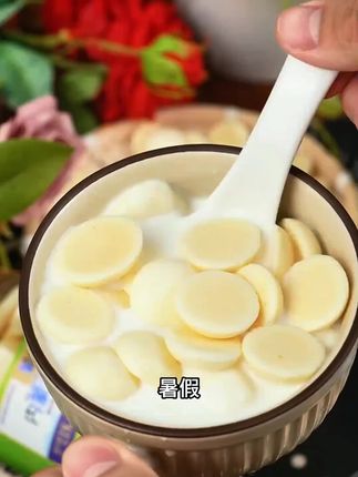 内蒙烤鲜奶,一口咬下全是奶香! #烤鲜奶 #内蒙 #健康小零食 #小零食推荐