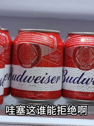 精选优质麦芽和新鲜啤酒花,采用独有的山毛榉木发酵工艺,喝起来会更加的甘醇清爽,九点七度的酒精度,一次一罐刚刚好,夏天小龙虾烧烤来一罐是真的巨爽,趁划算冲就完了#夏日饮品 #好酒推荐 #啤酒 #百威 #好喝不贵