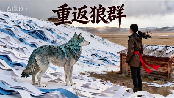 《重返狼群》#重返狼群 #格林 #乌兰巴托的夜 #爱护大自然保护野生动物
重返狼群:一场以爱成全自由的生命传奇
2010年四月的若尔盖草原,残雪未融,寒风裹挟着生命的哀鸣。野生动物画家李微漪在写生时听闻了一个令人心碎的消息:一头狼王因盗猎者的捕兽夹断腿挣脱,最终惨死石洞,其配偶为复仇误食毒饵,临死前咬烂自身皮毛,拒绝给猎人留下完整狼皮。循着牧民的指引,李微漪在狼窝中找到了五只奄奄一息的幼崽,唯有一只尚存微弱呼吸,她脱下外套将这团小小的生命裹在怀中,用体温延续着这份濒危的希望。
她给小狼取名“格林”,寓意生命的奇迹,驱车百公里将它送往兽医站急救。痊愈后,李微漪将格林带回成都的家,开启了一段特殊的“养狼”时光。羊奶粉喂养、阳台搭建的“小草原”、深夜耐心安抚狼嚎,李微漪用细致照料让格林从孱弱幼崽长成活泼的“城市狼”。它会像小狗般黏着主人散步,却也藏不住野性本能——偷偷啃咬家具,对陌生人保持警惕,听到远方狼嚎时本能回应。与家中小狗“狐狸”争宠拌嘴,在獒场与藏獒兄弟斗智斗勇,甚至会剥糖纸、开电视,从纪录片里学会捕鱼技巧,格林用超高智商和情商,在人类世界留下了许多温馨又有趣的印记。
随着格林日渐长大,城市的钢筋水泥再也容不下它的野性,邻居的担忧与安全隐患让李微漪深知:“格林不属于这里,草原才是它的归宿。”当年七月,她毅然带着格林重返若尔盖,开启了艰难的野化训练。零下几十度的严寒中,简陋帐篷成了母子俩的庇护所,李微漪饿着格林,手把手教它跟踪鼠兔、潜伏出击;面对同类攻击,她既要保护格林,又逼迫它学会反击。这段时光里,跨越物种的羁绊愈发深厚:李微漪肺水肿病倒时,格林守在窗外送来猎物;她脚崴受伤,格林翻山牵来马匹;风雪夜里,一人一狼相互依偎取暖。
历经七个月的磨砺,格林从依赖人类的“城市娃”蜕变为能独立捕猎、敢与同类争斗的草原狼。2011年二月,一支野生狼群出现在帐篷附近,格林兴奋地嚎叫着,却在奔向狼群的途中三番回头,眼神里满是不舍。李微漪强忍泪水挥手:“去吧,那才是你的家。”格林犹豫良久,最终转身跃入狼群,身影消失在茫茫风雪中。这场“成功概率几乎为零的冒险”,终以放手画上句点。
此后十年,李微漪每年都会重返草原。她曾远远望见格林带领狼群捕猎,身姿矫健的它已成为新一代狼王;也曾在风雪中与它重逢,格林叼来新鲜兔肉放在她面前,却始终保持着安全距离——它记得这位人类母亲.