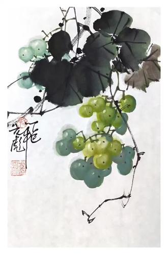 #国画艺术 #葡萄教学#一起学画画