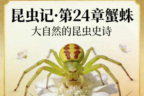 《昆虫记》第二十四章—蟹蛛#认识昆虫