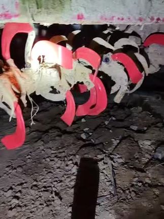 客户大哥的反馈 干了800亩的刀 旺亨石头地专用刀