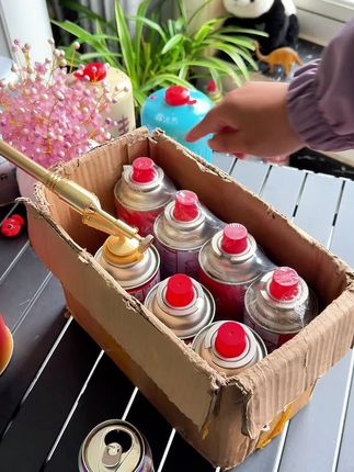 久烧不烫手喷枪烧烤点碳卡式通用户外露营烹饪便携式融金炉具点火#便携式点火器 #喷枪加气罐 #烧猪毛神器 #久烧不烫喷枪 #上热门🔥