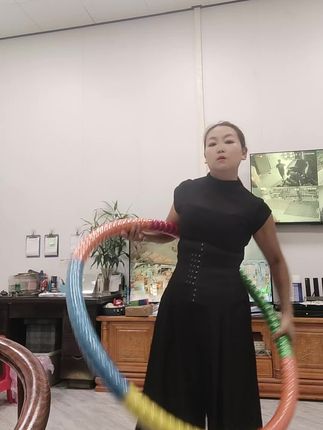 #生命在于运动一起锻炼吧 #呼啦圈转起来