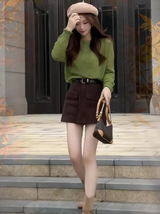 #早秋穿搭 #时髦穿搭 #小个子穿搭 #套装两件套#洋气减龄