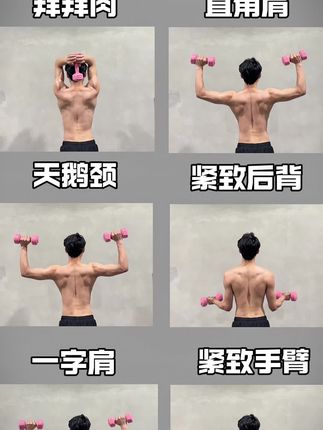 水瓶肩背手臂塑形!#练背 #练肩 #手臂训练 #居家健身 #塑形