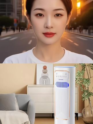 2025新款移动冰雾降温 3档风速风感冰爽 冷暖两用款#冷暖一体机