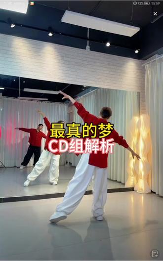 最真的梦 CD组保姆级分解#背面演示