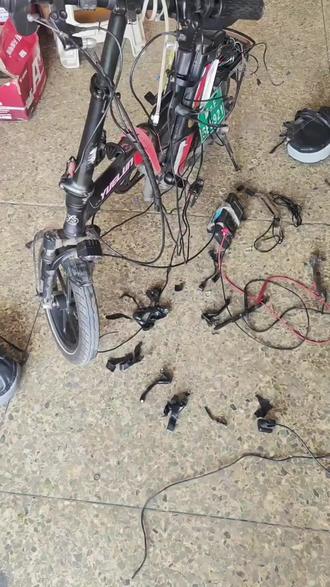 #代驾车 #折叠车 换控制线,#定州 #电动车 维修@DOU+小助手