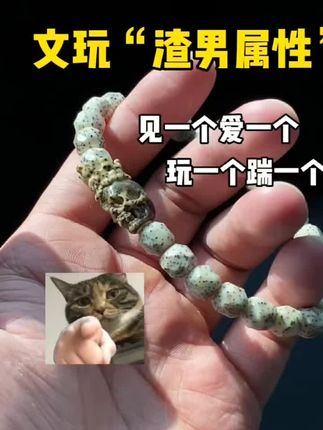 你别笑呀,文玩看人品!#星月菩提 #星月菩提大留白 #星月菩提盘玩效果