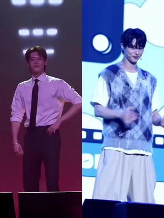 大学VS小班🤣#边佑锡 我同意你下次见面会跳微不拉式👌🌚#李钟硕 #舞台直拍 #安利