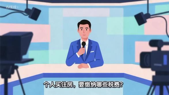 个人购买住房,要缴纳哪些税费? #买房 #买房须知 #买房交税 #买房交税怎么算 #买房那些事