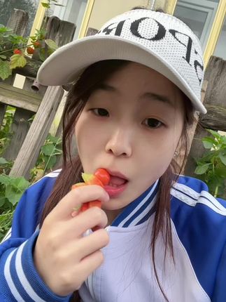 是谁说的红色的微酸微甜