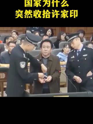 国家为什么突然收拾许家印。#许家印 #人物故事