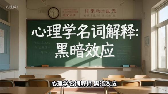 心理学名词解释:黑暗效应
黑暗场景更容易暧昧。
##心理 #心理学 #心理学名词 #心理咨询 #心理学知识