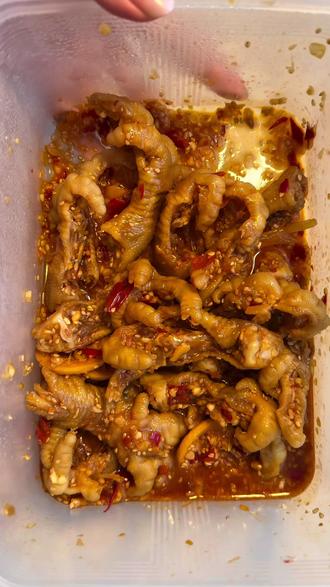 蒜蓉柠檬无骨鸡爪 #美食制作